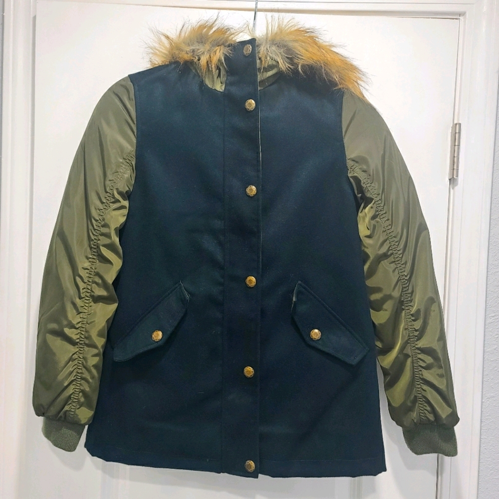 Girls Jessica Simpson Winter Coat Large SZ 14/16